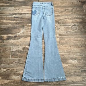altar’d state heart flare jeans